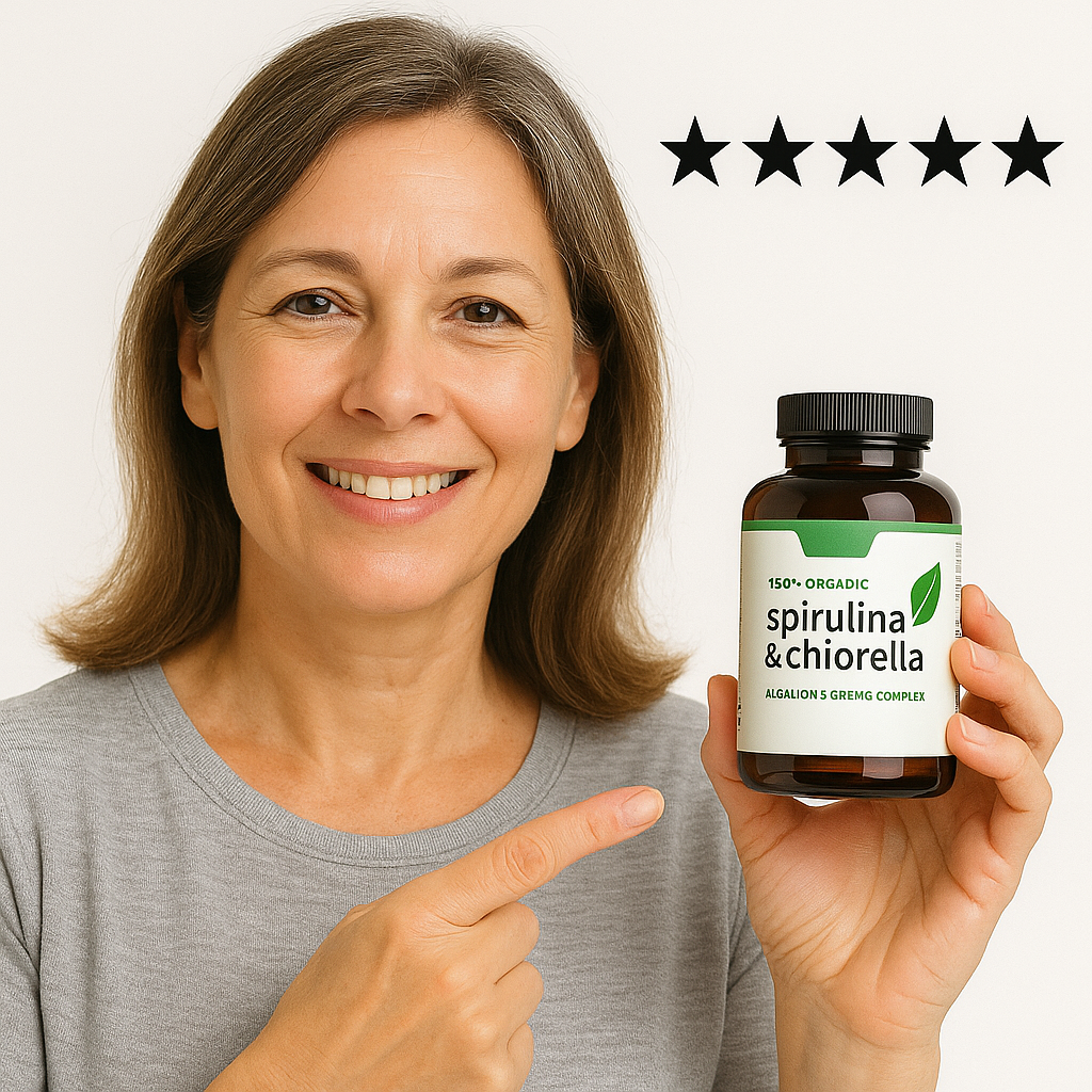 Spirulina Chlorella | Natural Glucose Control, Detox and Antioxidant
