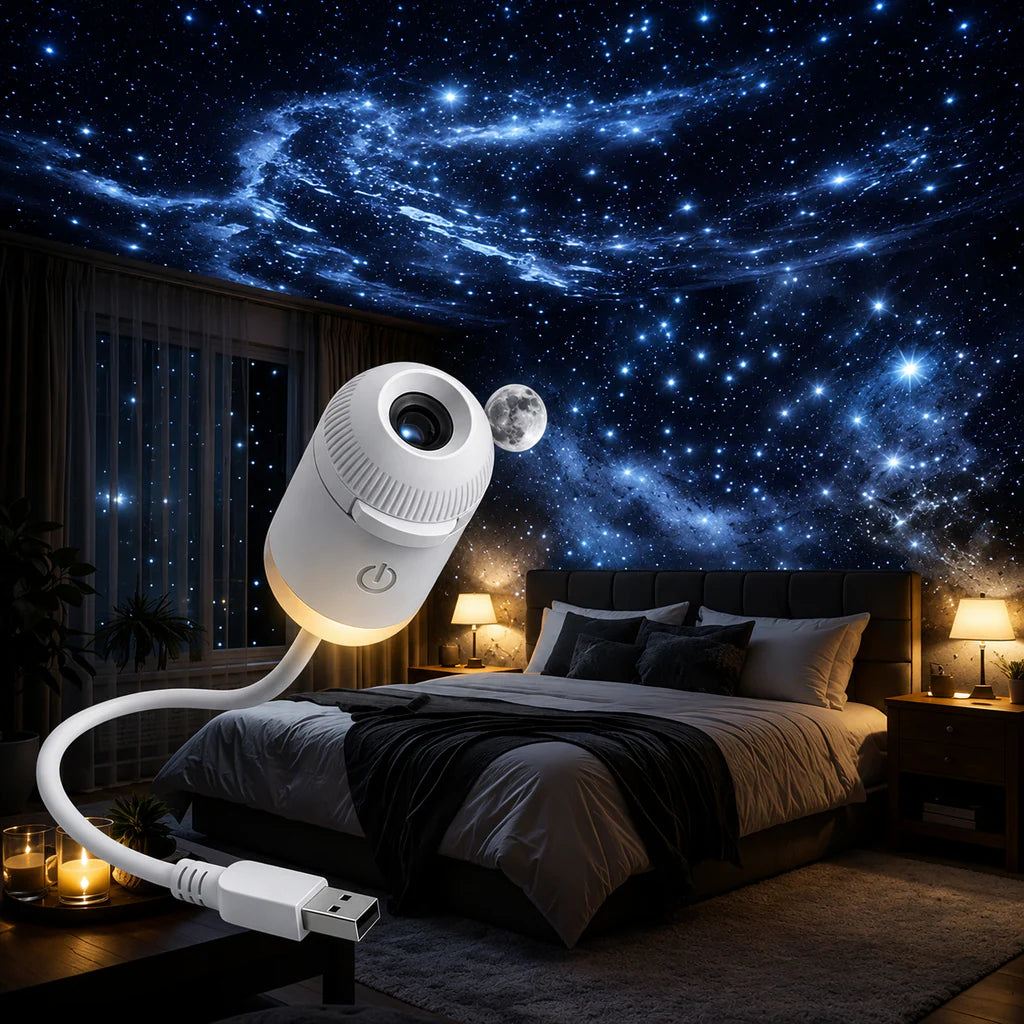 GalaxyMini™ 2-in-1 Night Light Projector