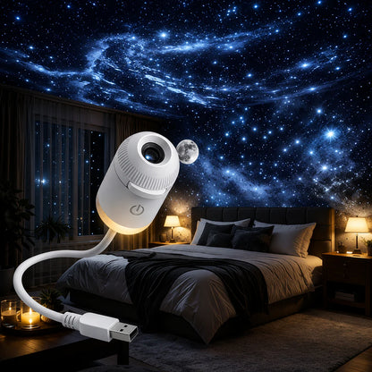 GalaxyMini™ 2-in-1 Night Light Projector