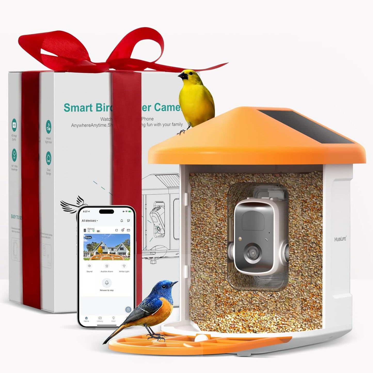 Smart Feeder Surveillance Wireless Camera