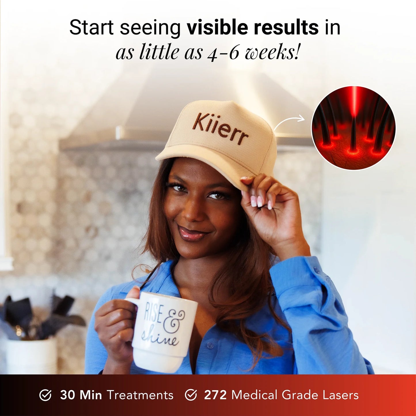 Red Light Therapy  Hair Regrowth Laser Cap™