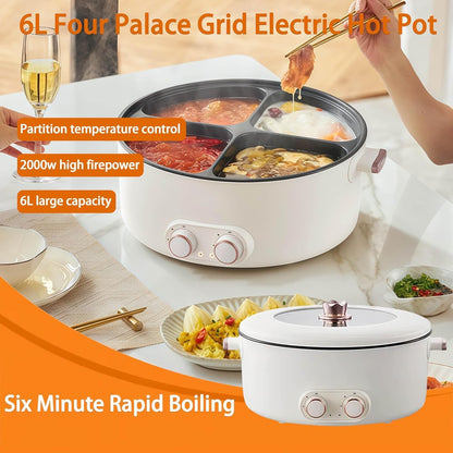 Rioana™ 4-in-1 Electric Hot Pot