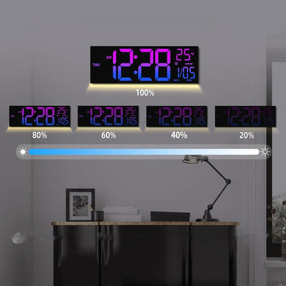 Premium LED Digital Wall Clock™