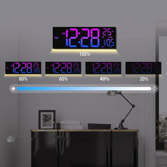 Premium LED Digital Wall Clock™