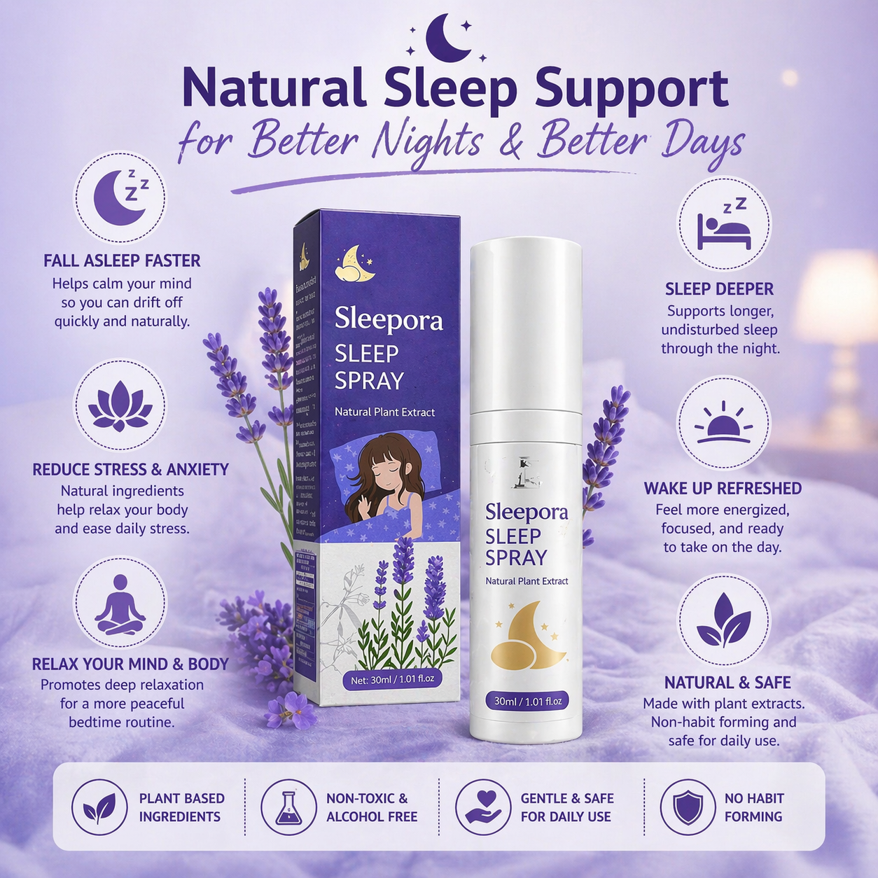 Sleepora™ | Deep Sleep Spray