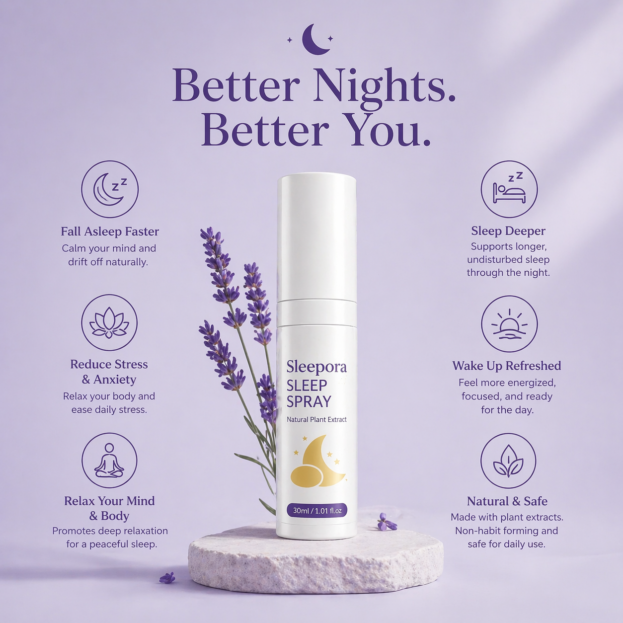 Sleepora™ | Deep Sleep Spray