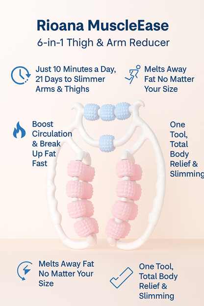 Rioana MuscleEase™ | 6-in-1 Thigh & Arm Reducer