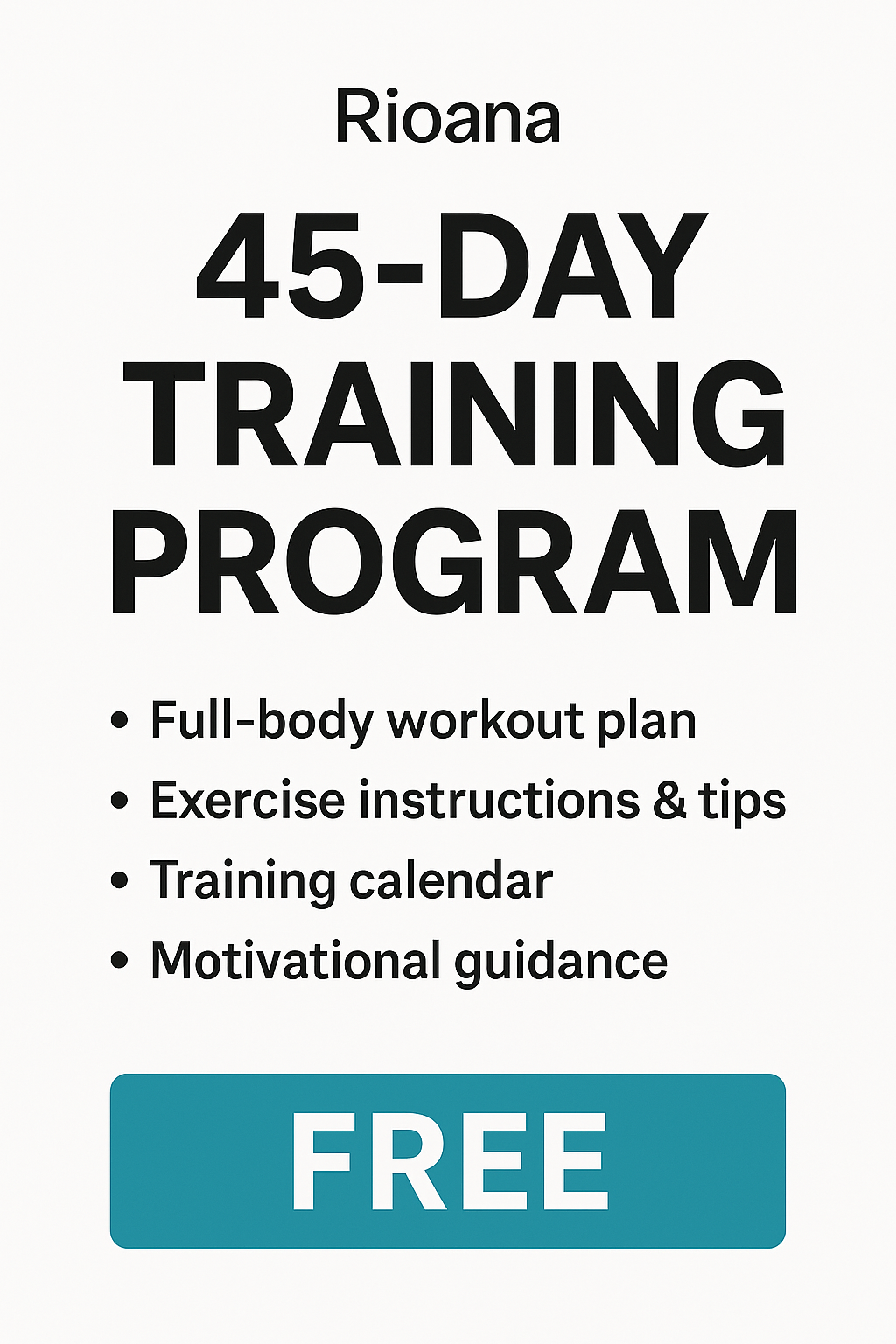 45-Day Training Program