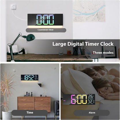Premium LED Digital Wall Clock™