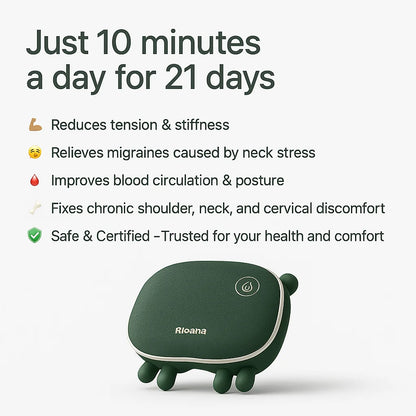 Rioana Neck Shoulder Massager | All in One