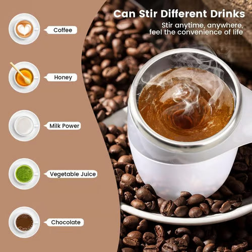 Rioana™ Smart Self-Stirring Mug